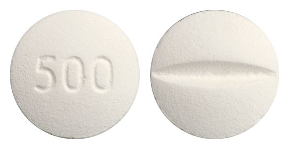 view of Metformin Hydrochloride (Genepharm)