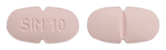 view of Simvastatin (Sandoz)