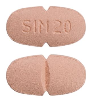 view of Simvastatin (Sandoz)
