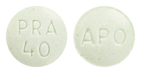 view of Pravastatin Sodium (GenRx)
