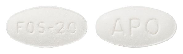 view of Fosinopril Sodium (Apo)