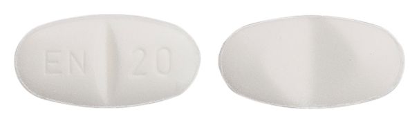 view of Enalapril/HCT 20 mg/6 mg (Sandoz)