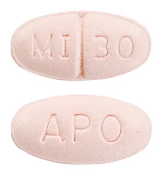 view of Mirtazapine (Apo)
