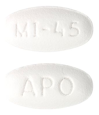 view of Mirtazapine (Apo)