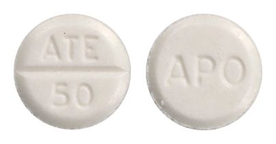 view of Atenolol (GenRx)
