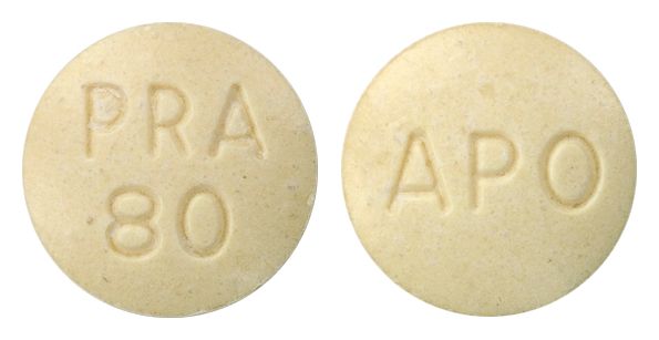 view of Pravastatin (Apo)