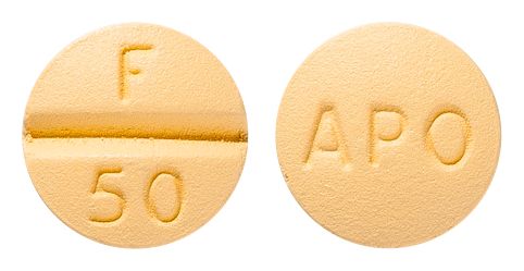 view of Fluvoxamine Maleate (Apo)