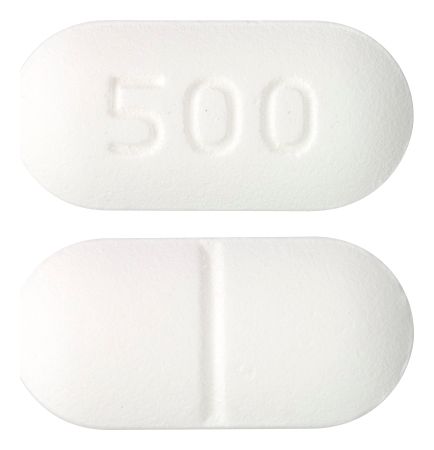 view of Metformin (Sandoz)