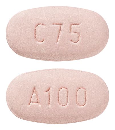 view of Duoplidogrel 75 mg/100 mg