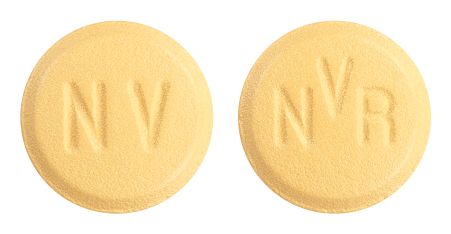 view of Amlodipine/Valsartan 5/80 (Novartis)