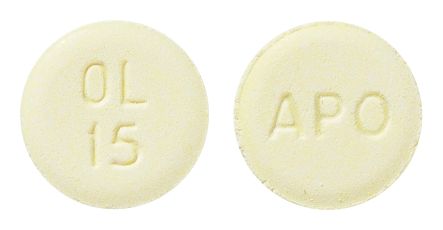 view of Olanzapine ODT (Apo)