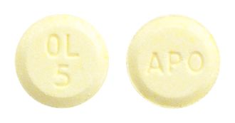 view of Olanzapine ODT (Apo)