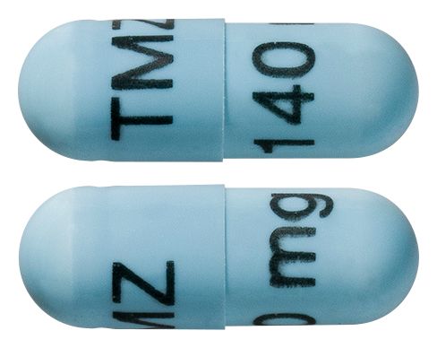 view of Temozolomide (Lupin)