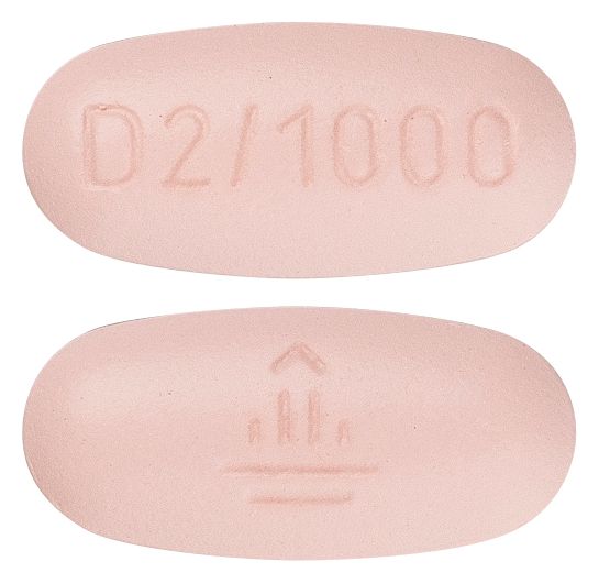 view of Trajentamet 2.5 mg/1000 mg