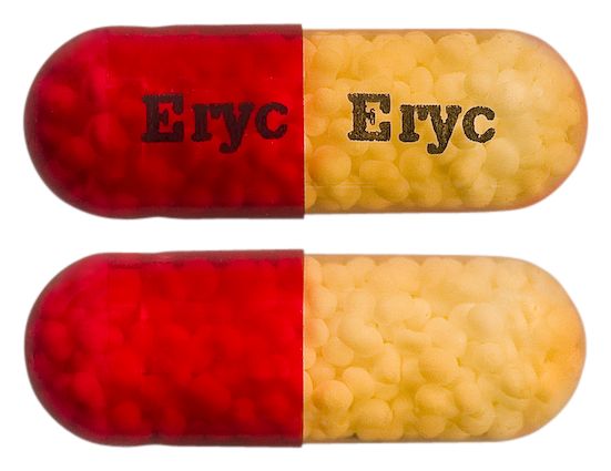 view of Erythromycin (Mayne Pharma)