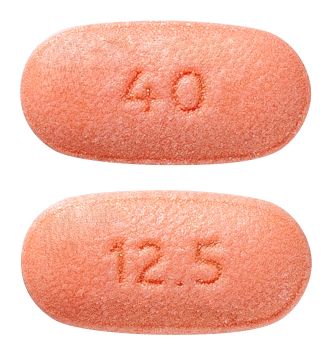 view of Telmisartan/HCT 40 mg/12.5 mg (Sandoz)