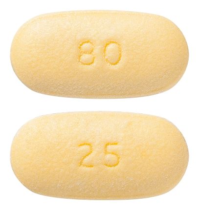 view of Telmisartan/HCT 80 mg/25 mg (Sandoz)