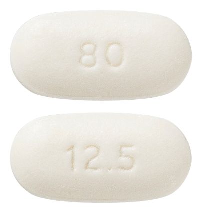 view of Telmisartan/HCT 80 mg/12.5 mg (Sandoz)