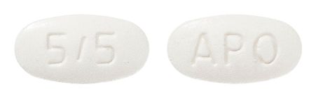 view of Perindopril Arginine/Amlodipine 5/5 (Apo)