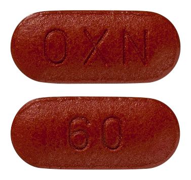 view of Targin 60/30 mg