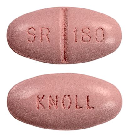 view of Isoptin SR