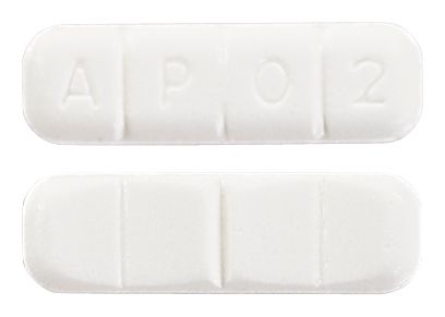 view of Alprazolam (GenRx)