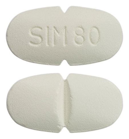 view of Simvastatin (Sandoz)